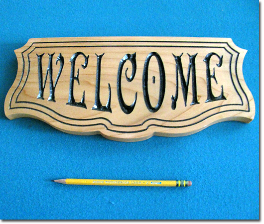 Beyond Carving :: Plaque (Welcome)